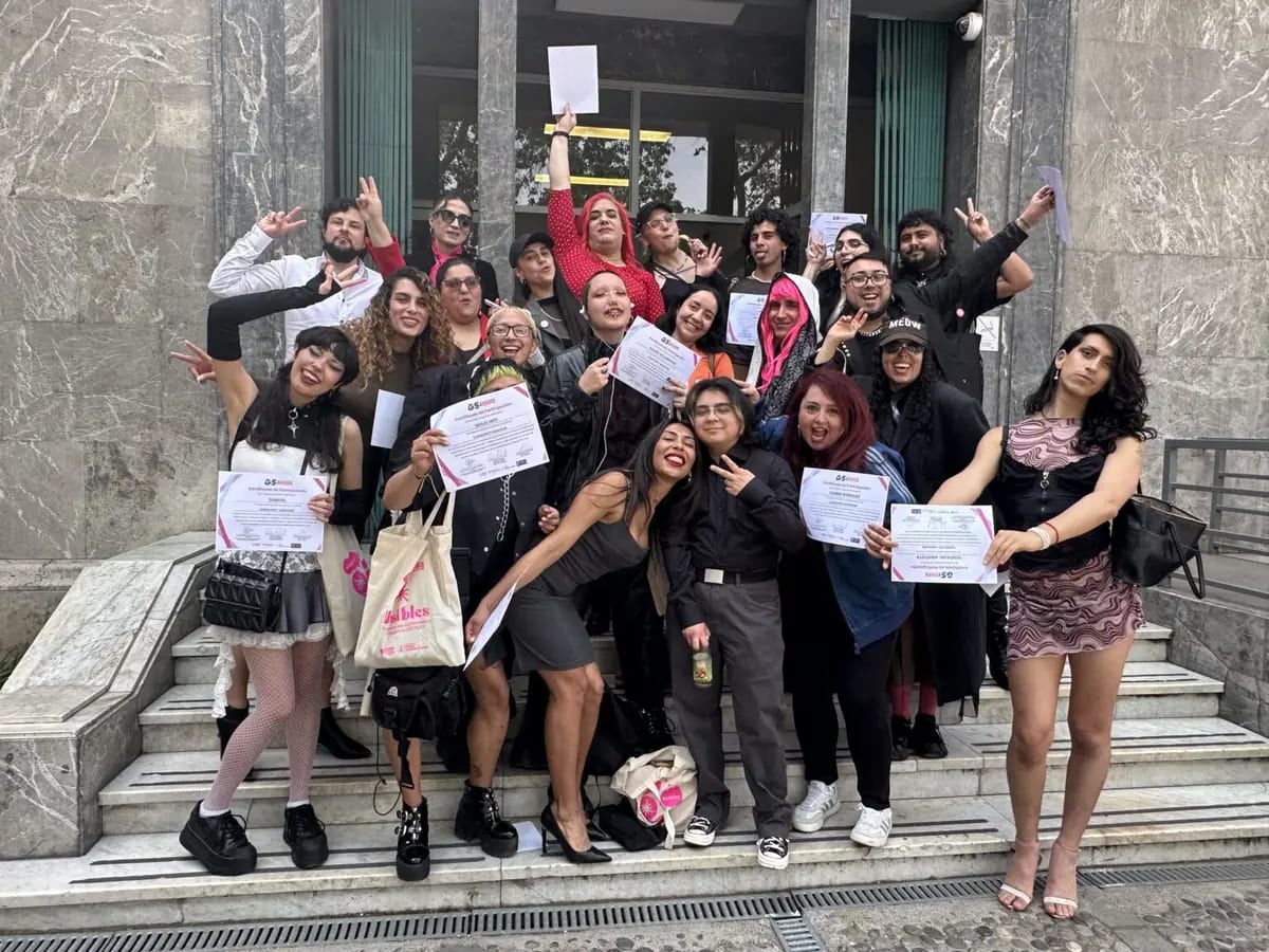 Equipo del Programa Visibles reunido